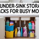 18 Under-Sink Storage Hacks for Busy Moms