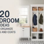 20 Mudroom Ideas to Organize Boots and Coats