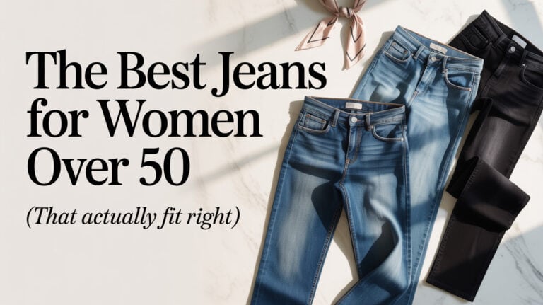 10 Best Jeans for Women Over 50 (That Actually Fit Right)