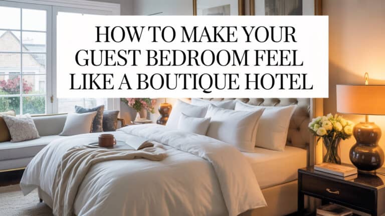 15 Ways to Make Your Guest Bedroom Feel Like a Boutique Hotel