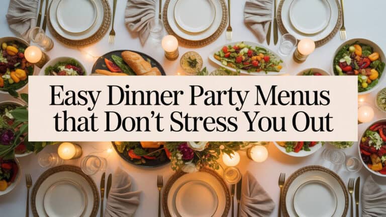 10 Easy Dinner Party Menus That Don’t Stress You Out