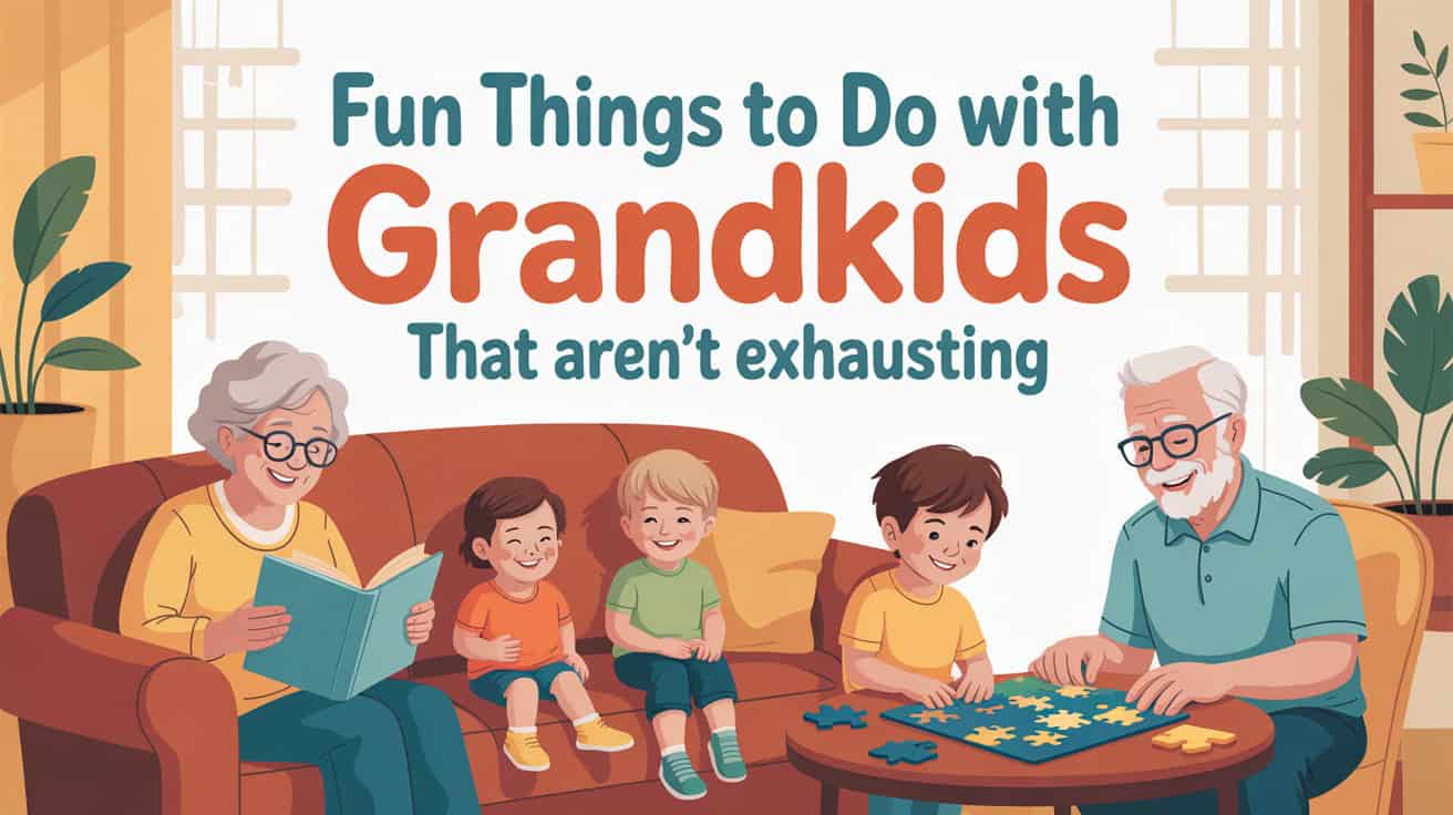 Low-Energy Activities to Do With Grandkids 7