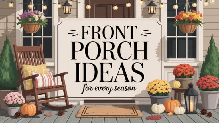 15 Front Porch Decor Ideas for Every Season