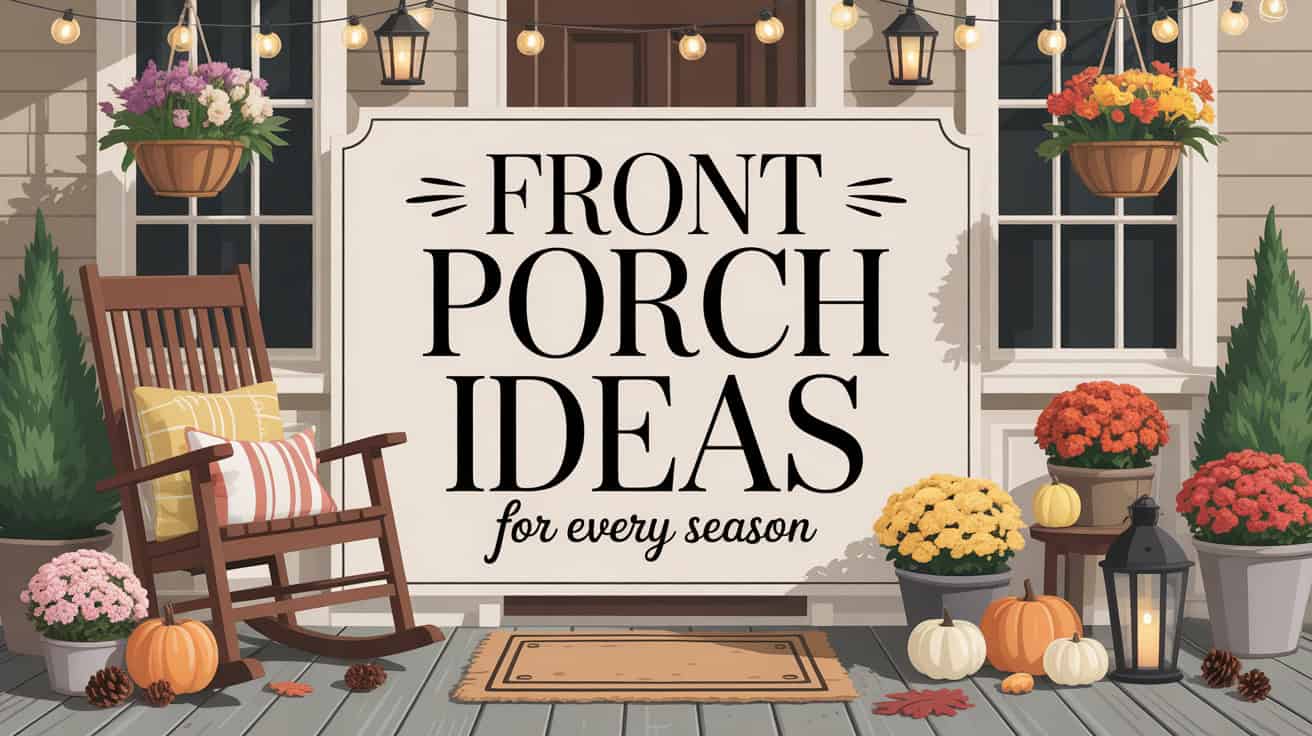 15 Front Porch Decor Ideas for Every Season 2