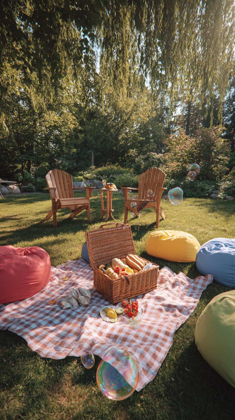 Backyard Picnic and Games