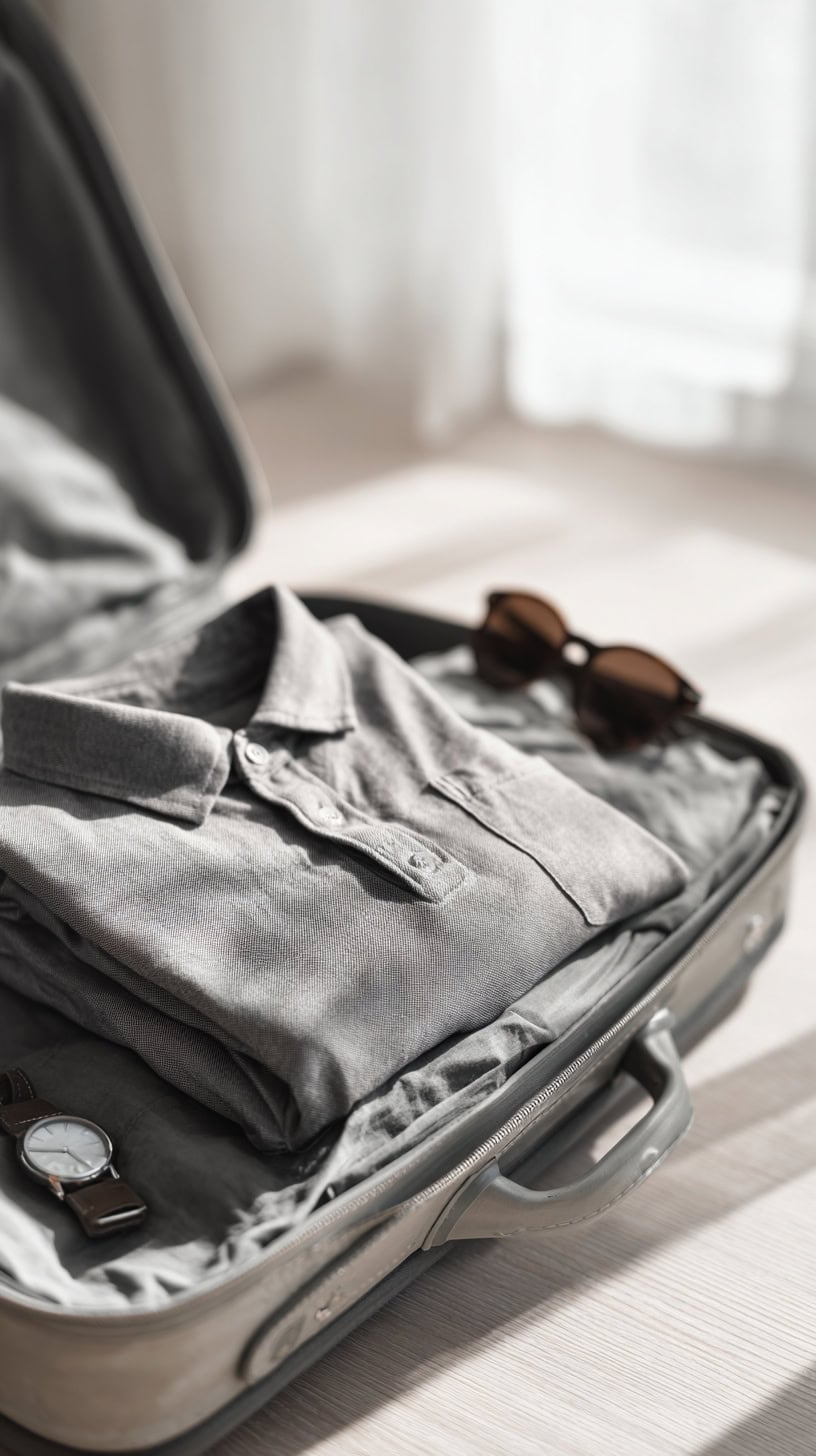 Breathable Cotton Long-Sleeve Shirt