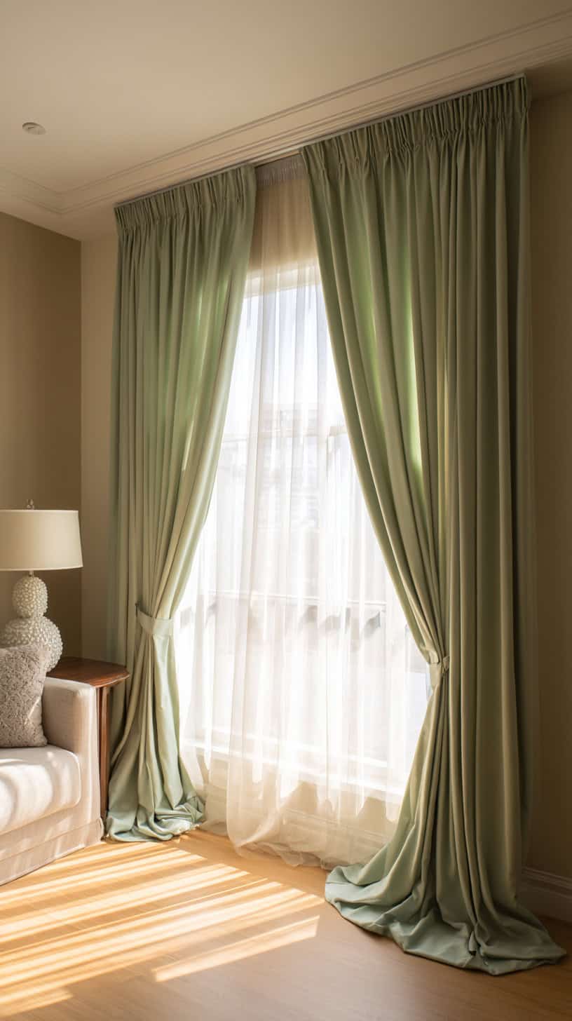 15 Budget Room Redecorating Ideas Under $200 35 Budget Sage Green Curtains