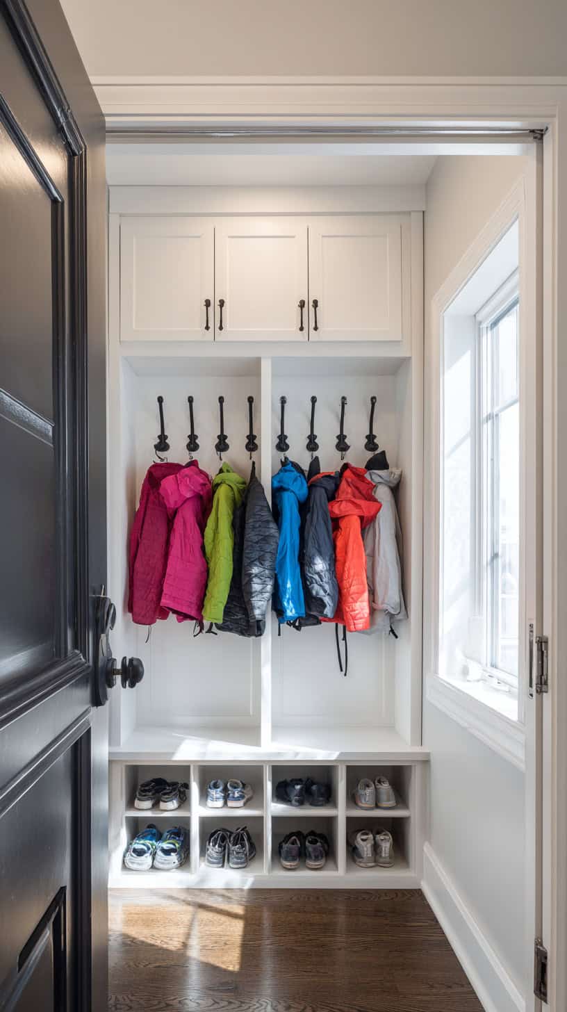 20 Mudroom Ideas to Organize Boots and Coats 100 Coat Closet Conversion