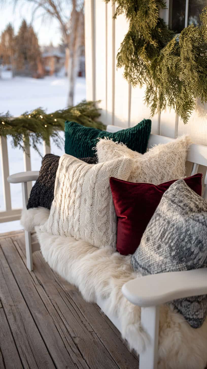 Cozy Winter Throw Pillows