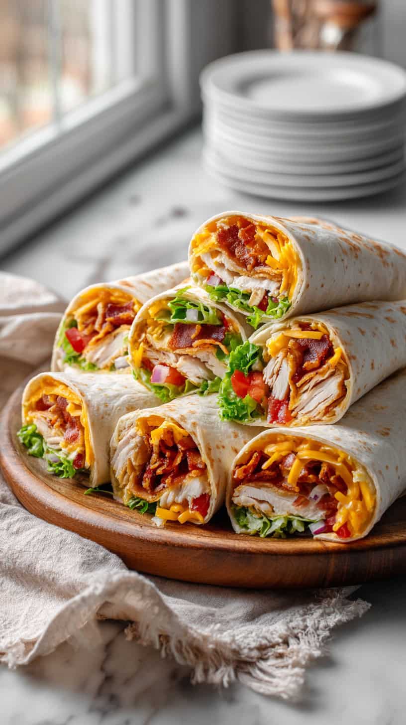 10 Easy Dinner Party Menus That Don't Stress You Out 31 Crispy Chicken Ranch Wraps