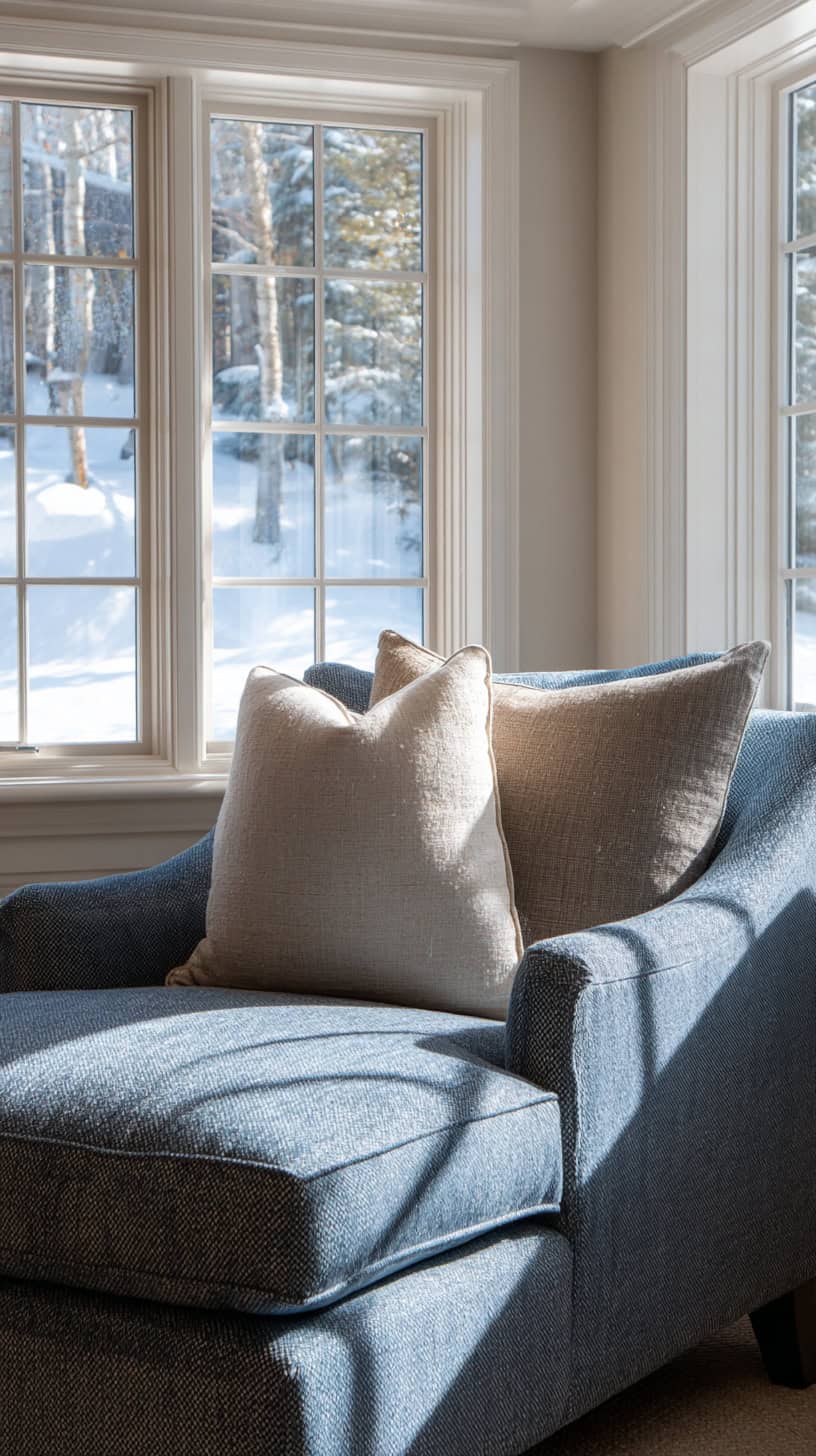 15 Sunroom Decor Ideas to Brighten Up Winter Days 90 Deep Arm Upholstered Bench