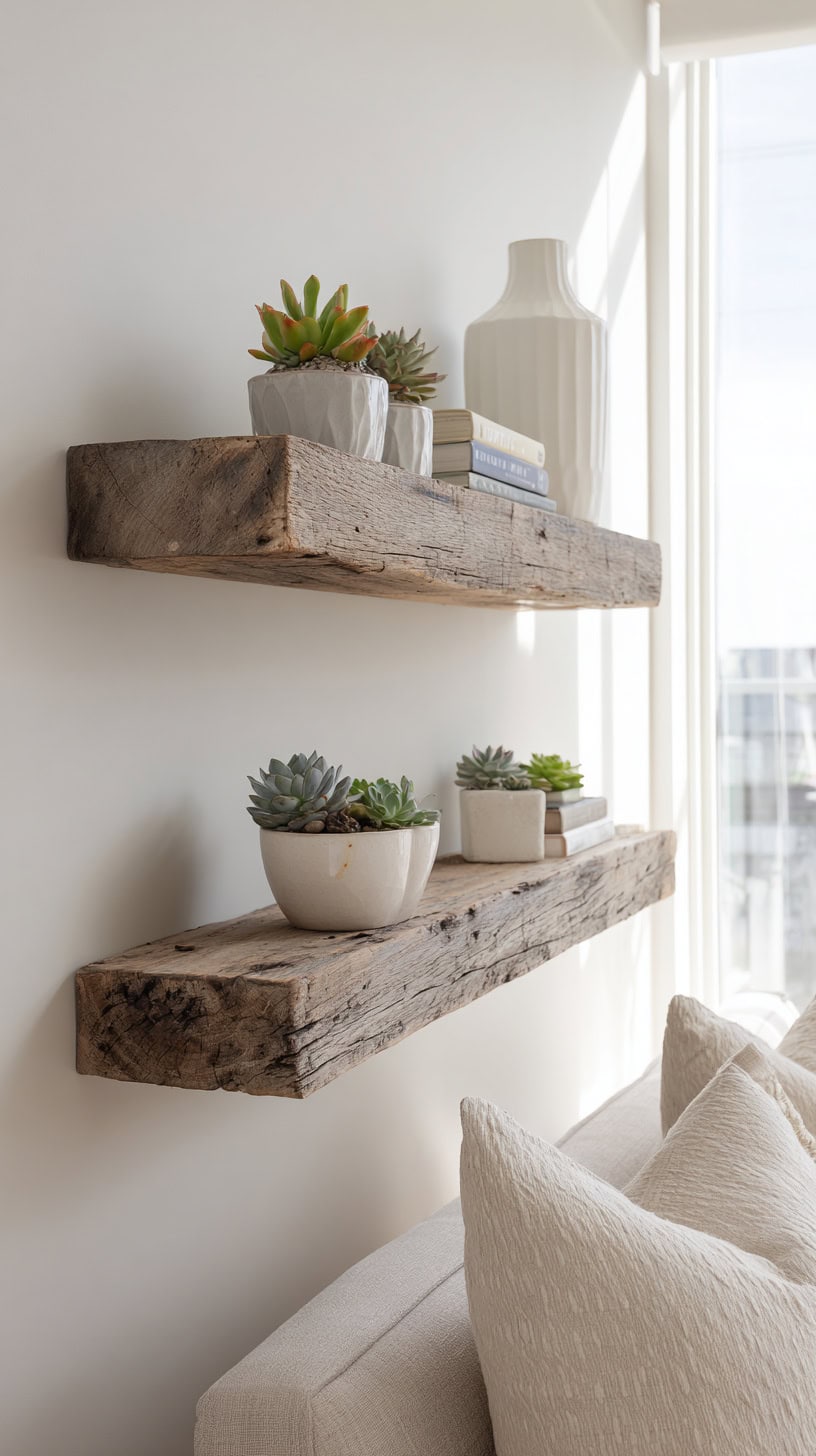 15 Budget Room Redecorating Ideas Under $200 43 Distressed Wood Accent