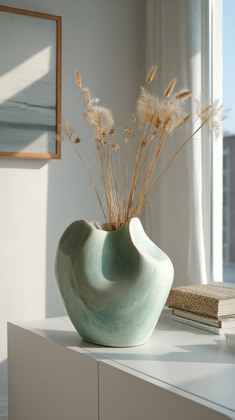 15 Budget Room Redecorating Ideas Under $200 46 Handthrown Ceramic Vase