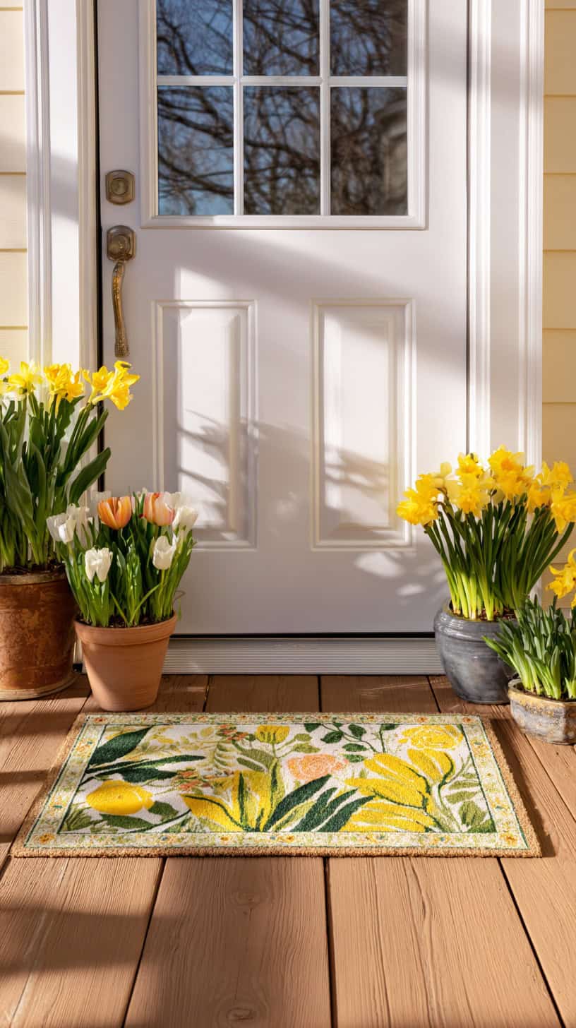 Hello Spring Doormat