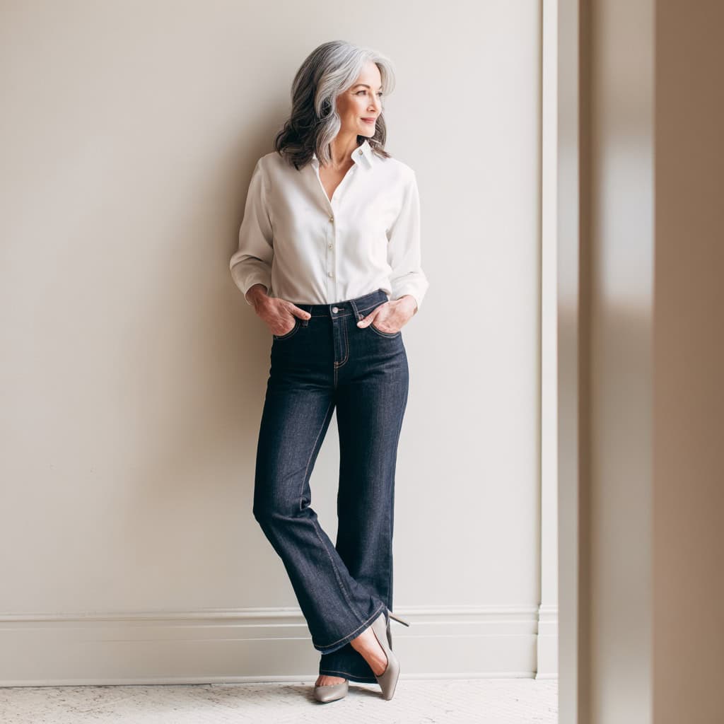 10 Best Jeans for Women Over 50 (That Actually Fit Right) 25 High-Rise Straight Jeans