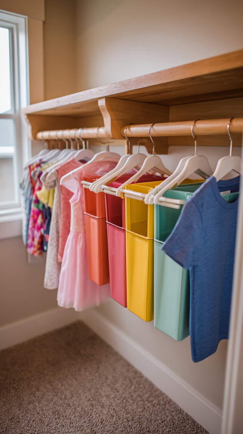 20 Small Closet Organization Ideas to Maximize Space 100 Labeled Size Dividers for Shared Closets