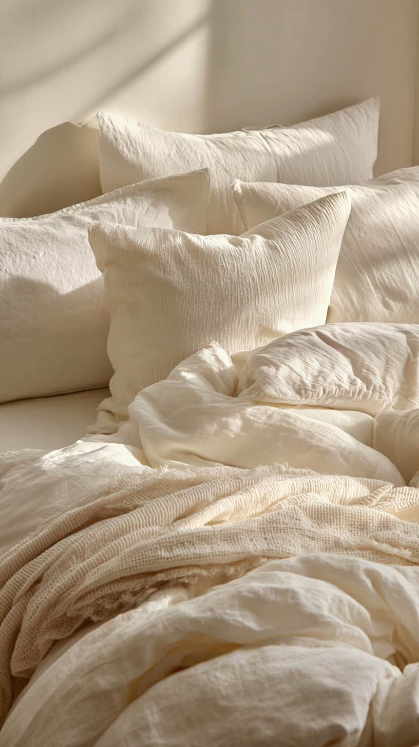 Layered Cream Linens
