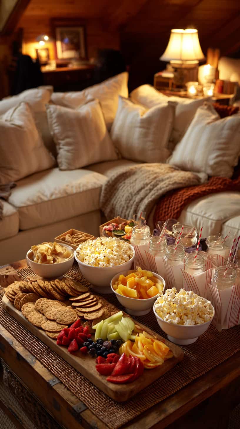 Movie Marathon with Snacks