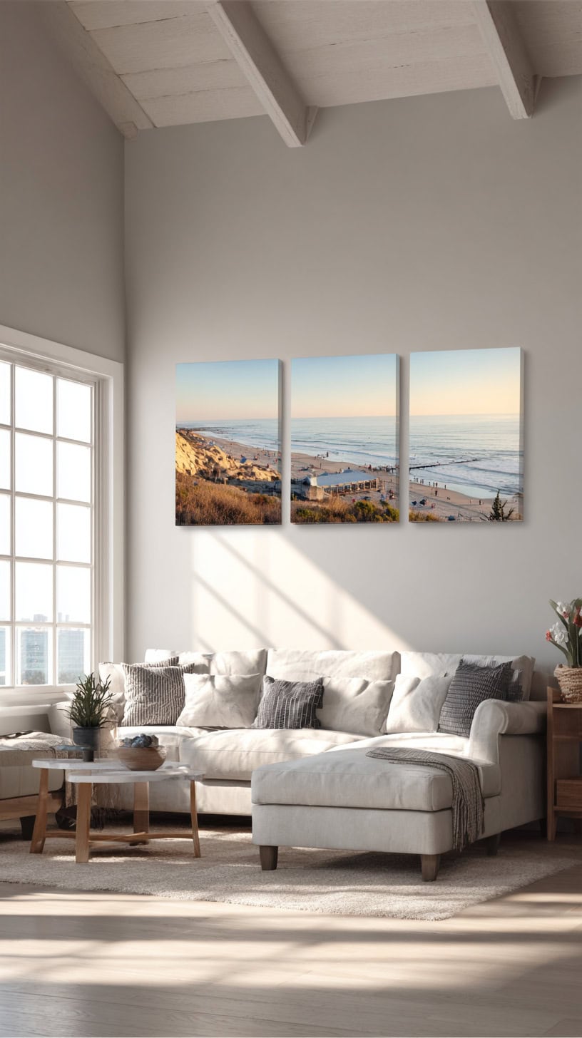 18 Creative Ways to Display Family Photos on Your Walls 108 Multi-Panel Canvas Art