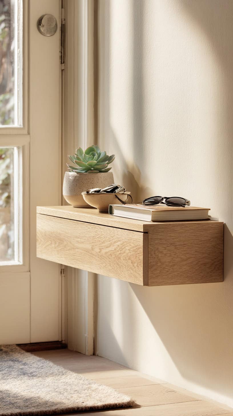 15 Small Entryway Ideas to Organize Shoes and Coats 90 Multi-Purpose Guest Shelf