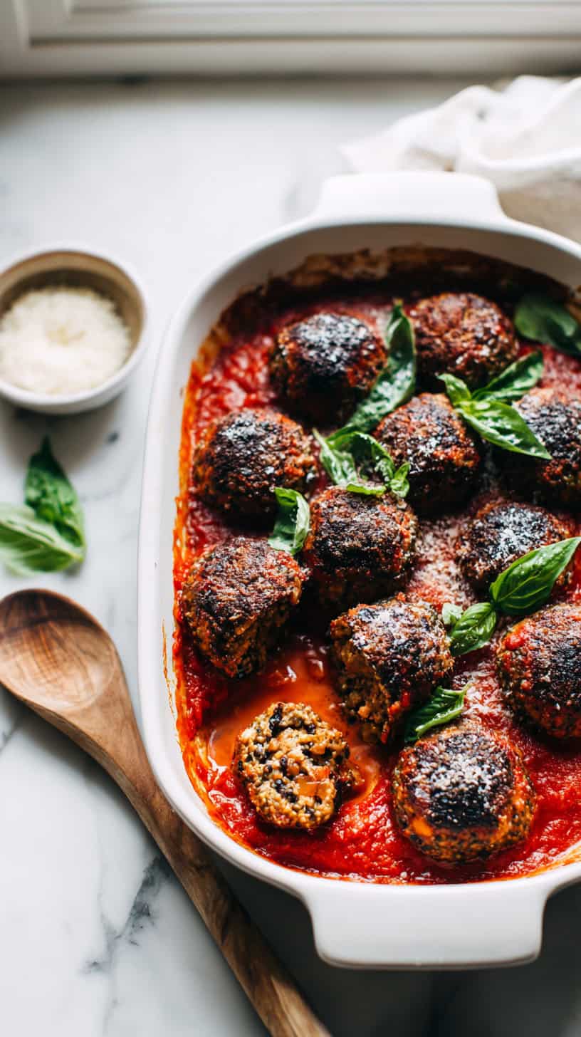 10 Easy Dinner Party Menus That Don't Stress You Out 28 Quinoa Black Bean Meatballs