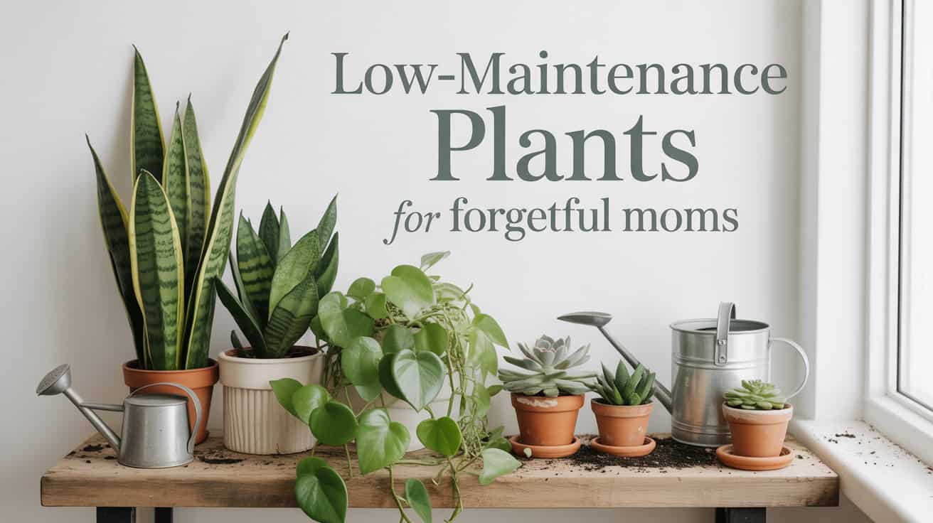 Low-Maintenance Plants for Forgetful Moms 7
