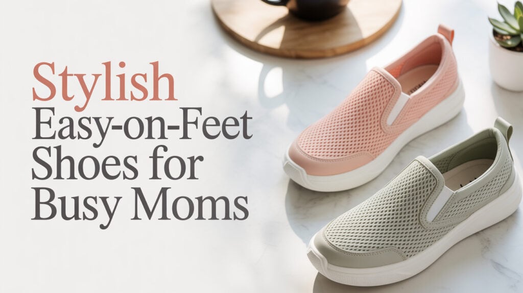 Stylish Easy-On-Feet Shoes for Busy Moms