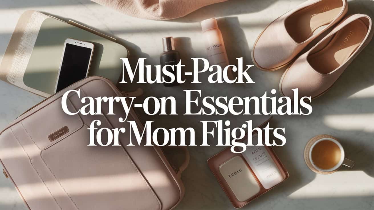 Must-Pack Carry-On Essentials for Mom Flights 10