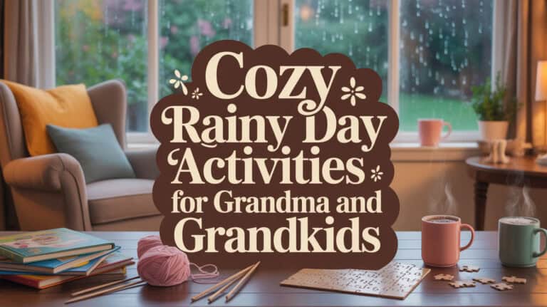 Cozy Rainy Day Activities for Grandma and Grandkids