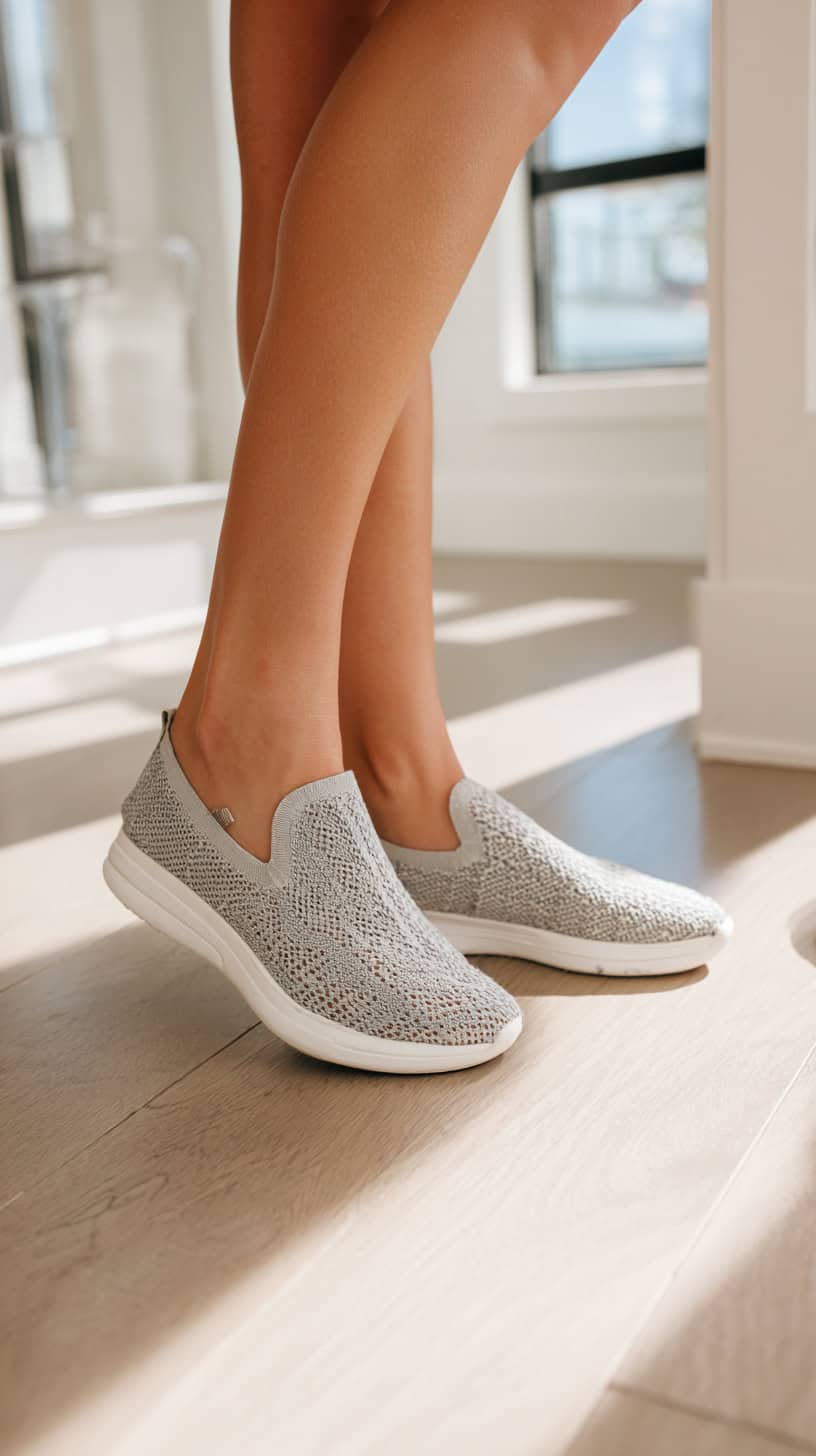 Breathable Mesh Slip-Ons