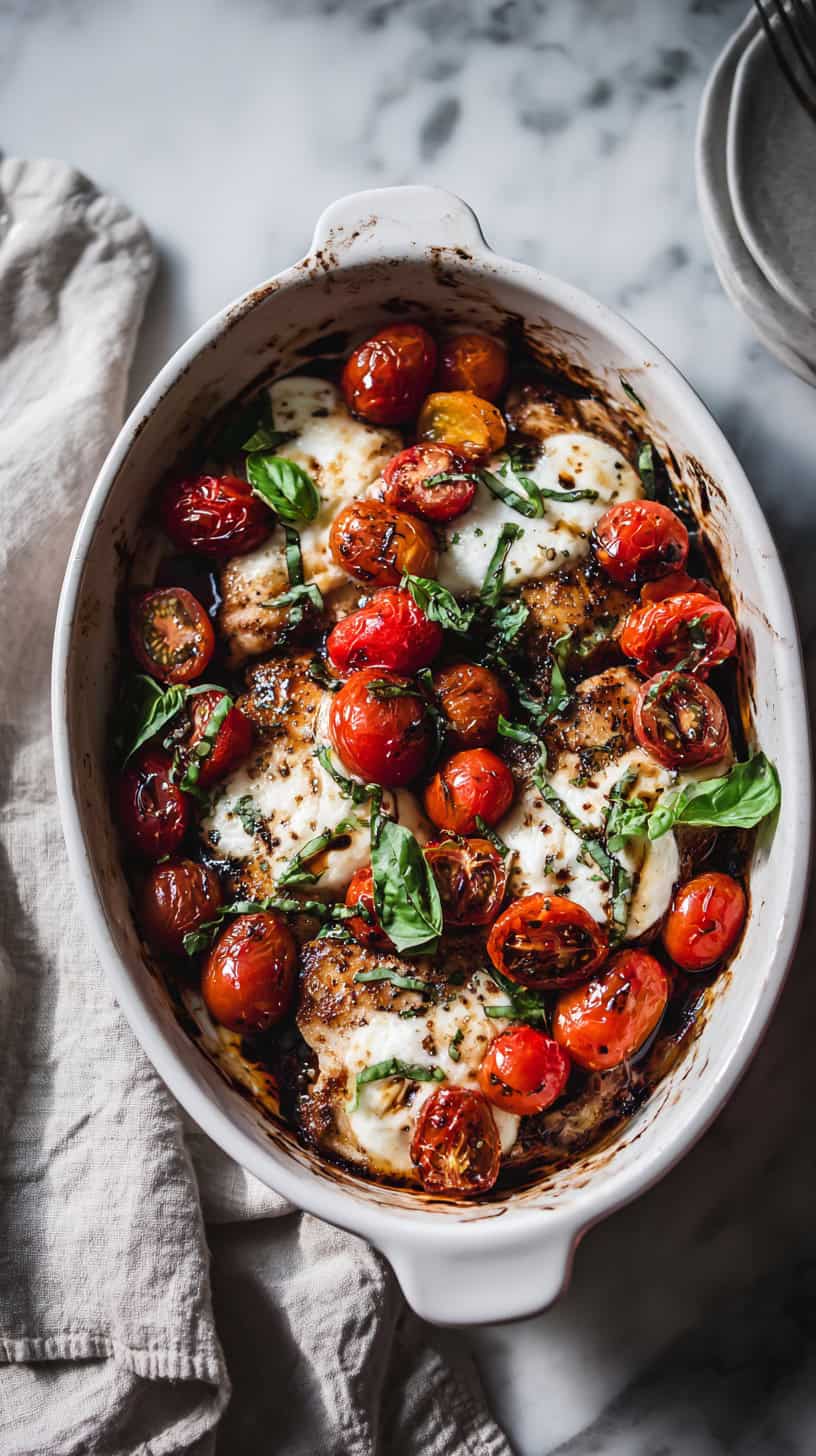 Caprese Chicken Bake