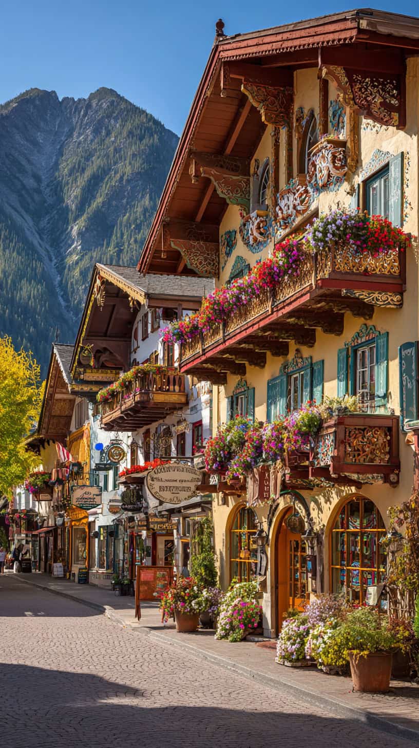 Charming Leavenworth Bavarian Village