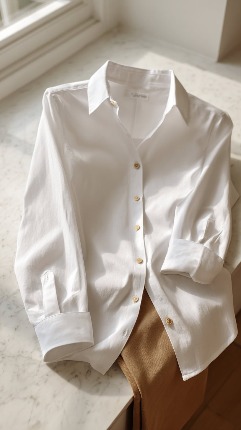 Classic White Button-Down