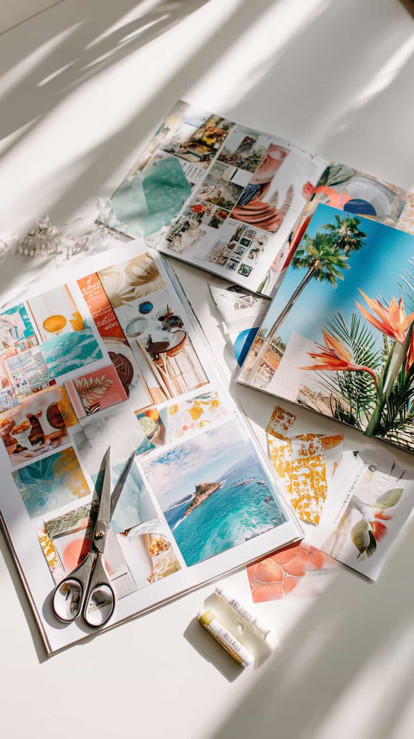 Creative Vision Board Crafting