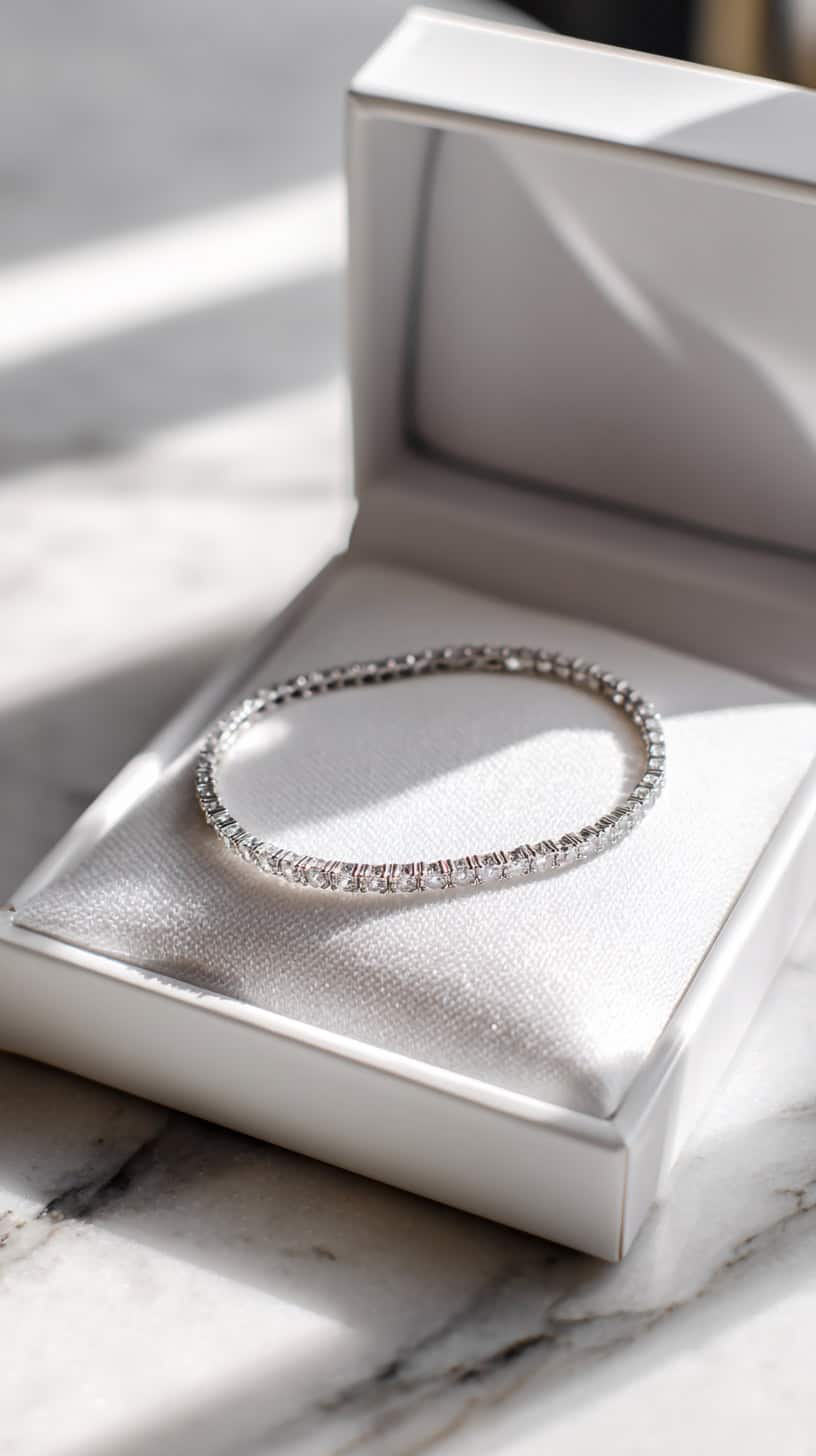 Delicate Diamond Tennis Bracelets