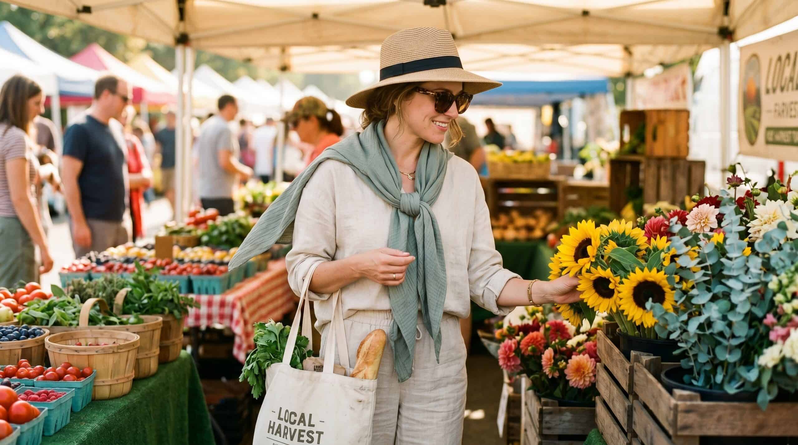 Hats, Scarves, and Sunglasses