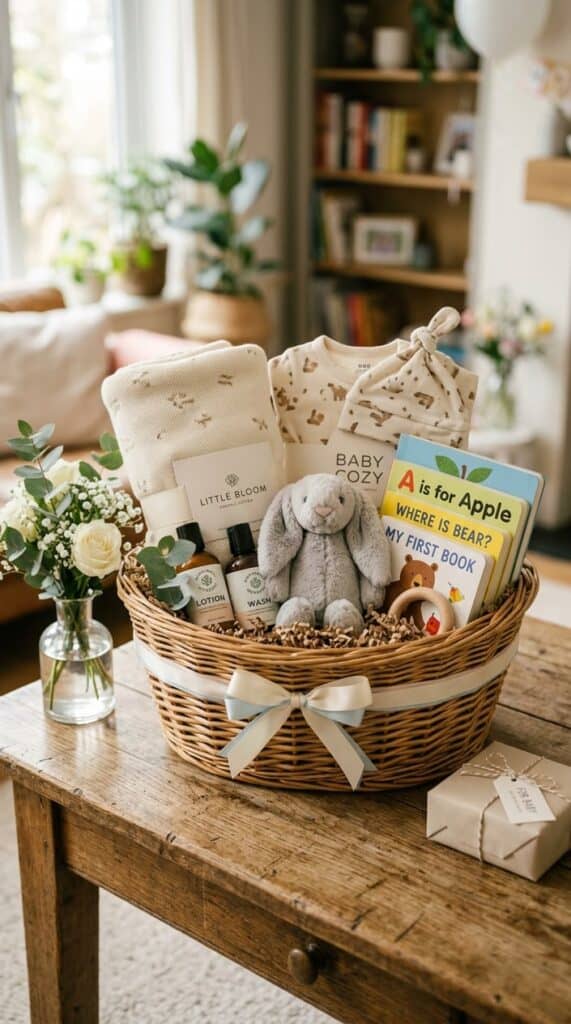 12 Baby Shower Gift Basket Ideas That Feel Personal, Not Off a Registry