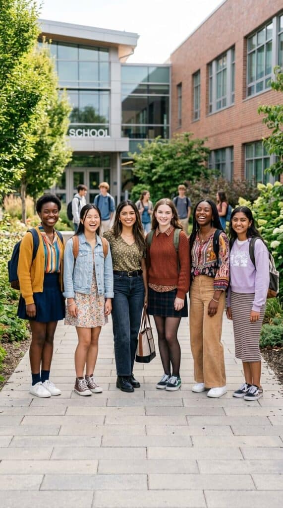 14 School Outfit Ideas for Girls Tired of the Same Three Tops