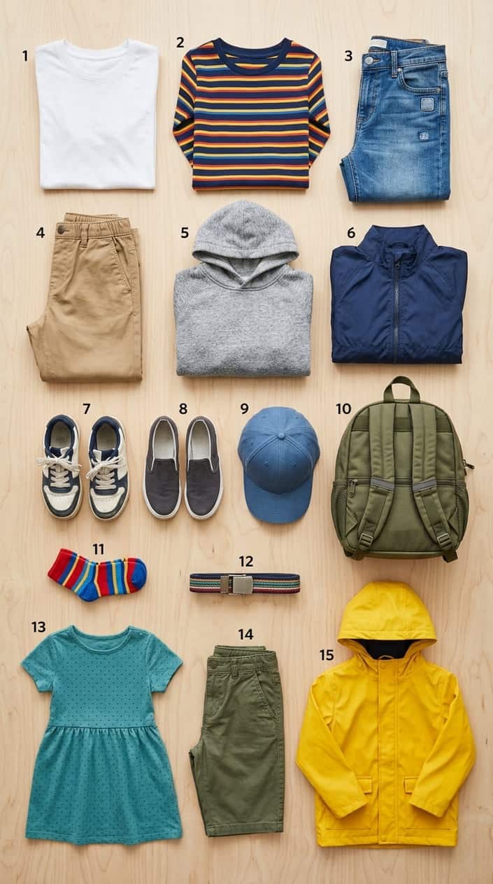 15 Basic School Outfit Pieces Every Elementary Schooler Secretly Needs