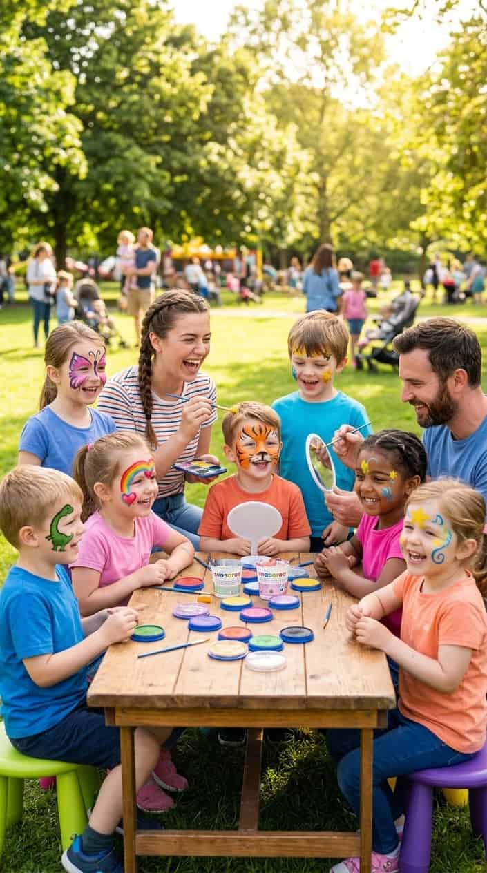 16 Easy Face Painting Ideas for Kids (That Don’t Require a Set of Thirty Brushes)