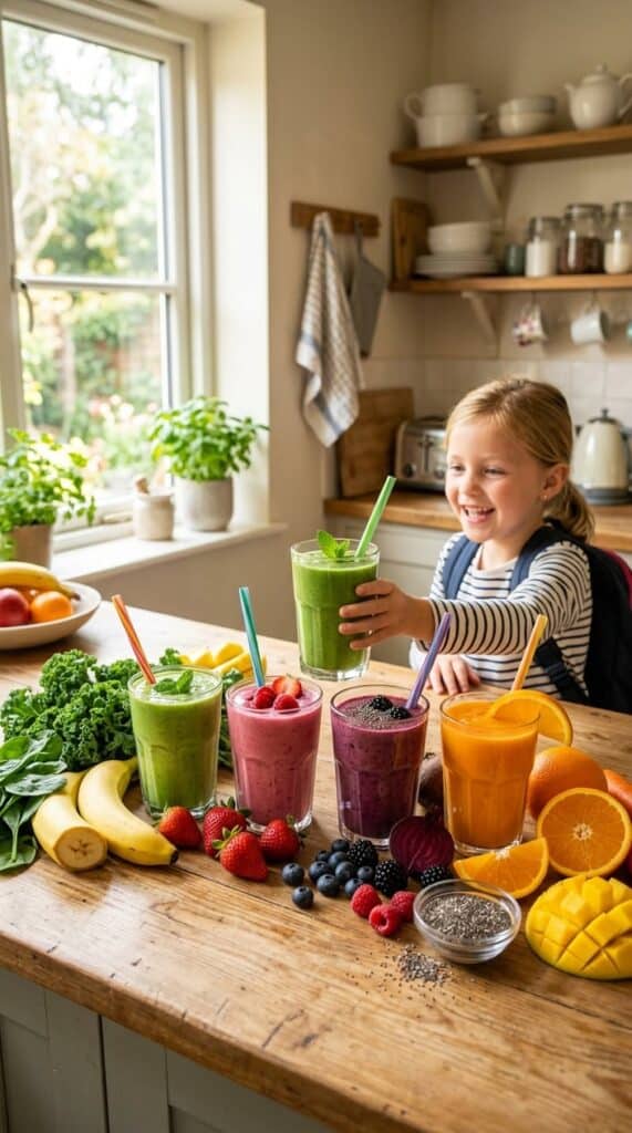 16 Smoothie Recipes My Kids Will Actually Finish Before School