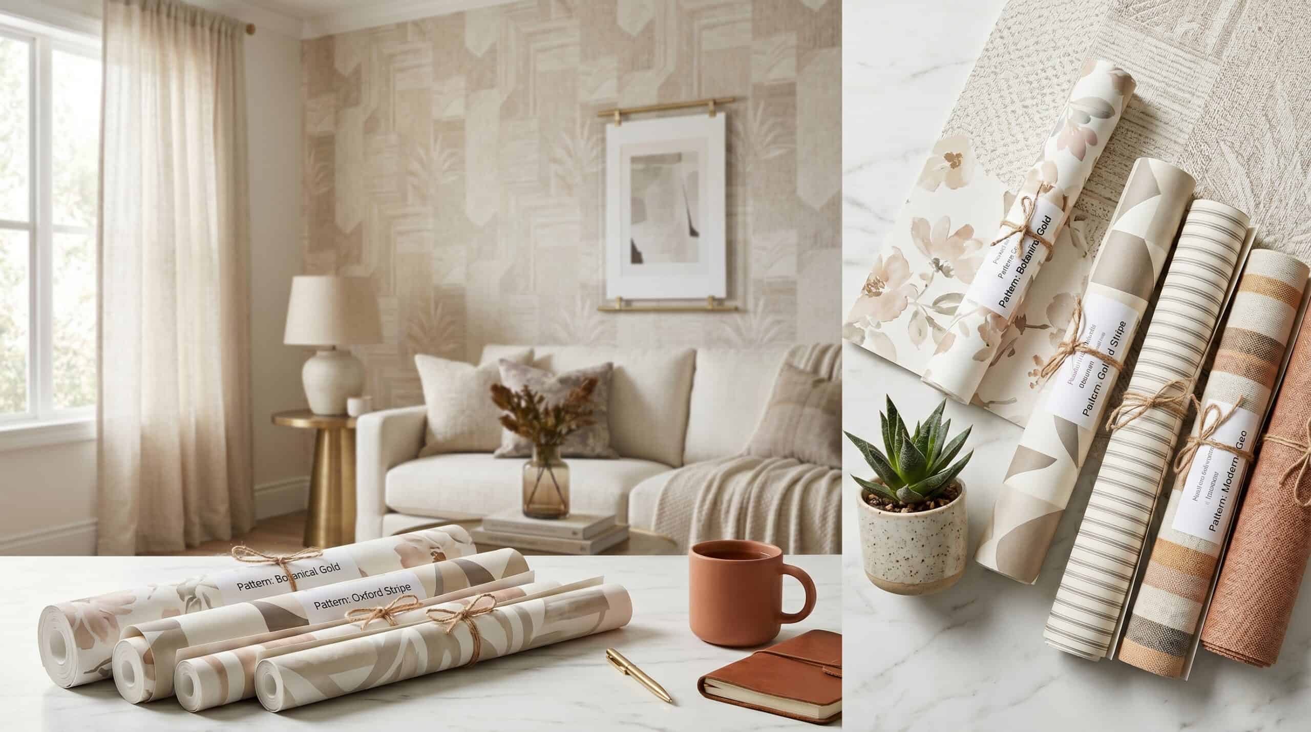21 Chic Wallpaper Ideas I’d Actually Use in My Own Home This Year 5