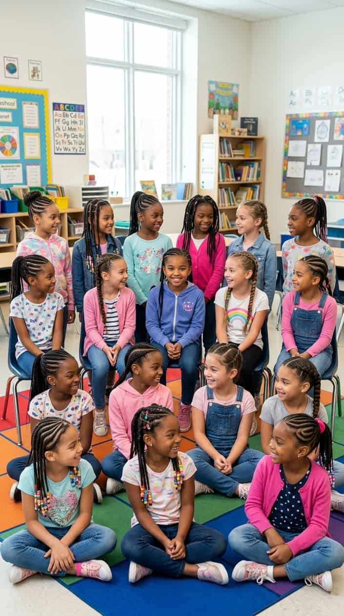 24 Little Girl Braid Styles That Survive an Actual School Day