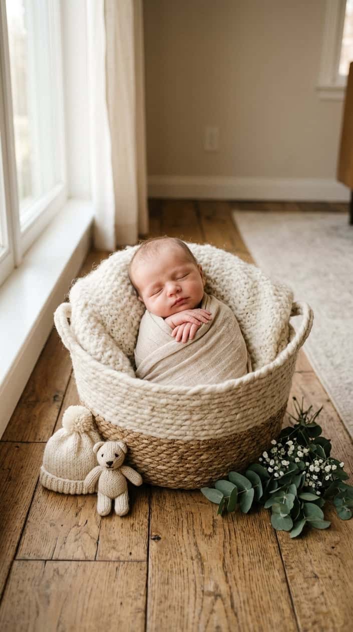 At-Home Newborn Photo Setups: 13 Ideas That Look Professional on a Phone Camera