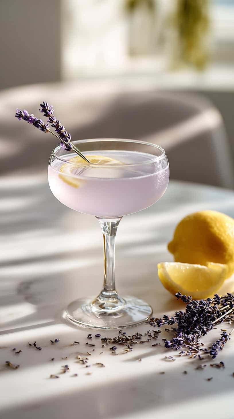 Fresh Lavender Lemon Drop