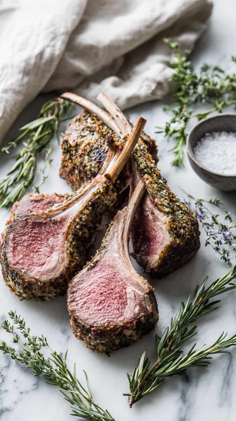 Herb Crusted Lamb Chops