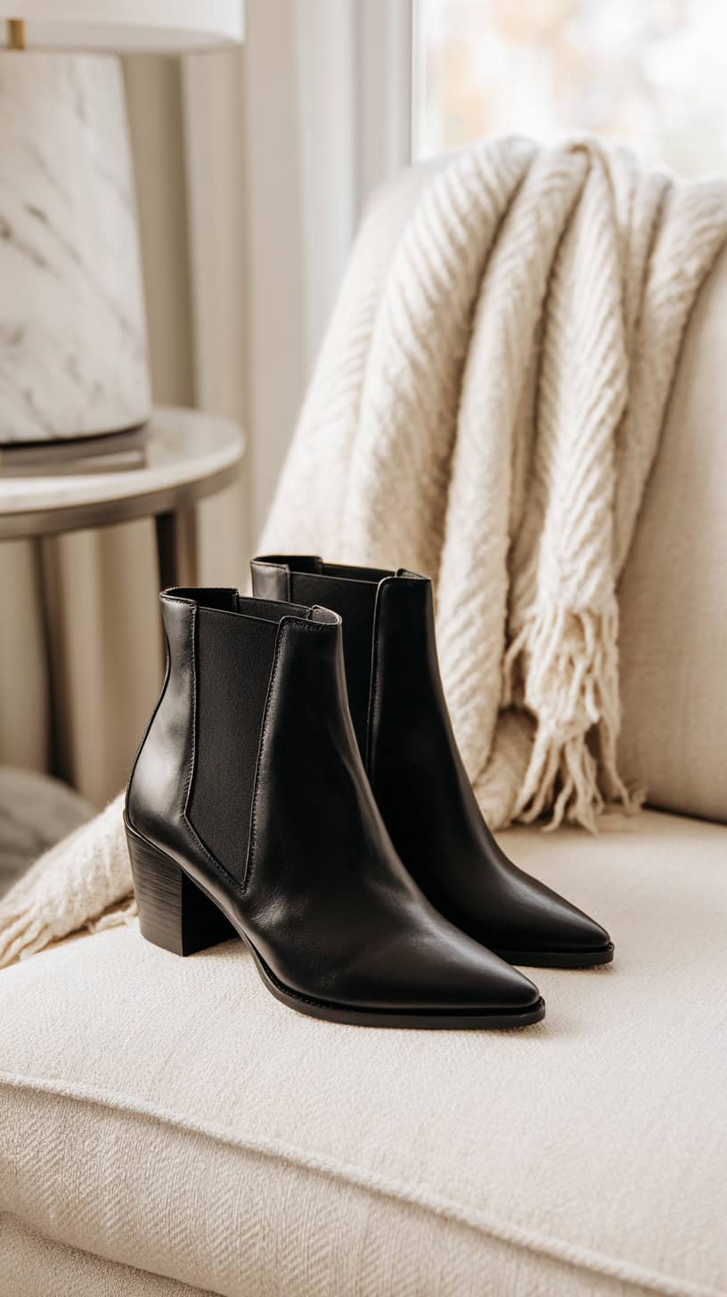 Leather Ankle Boots