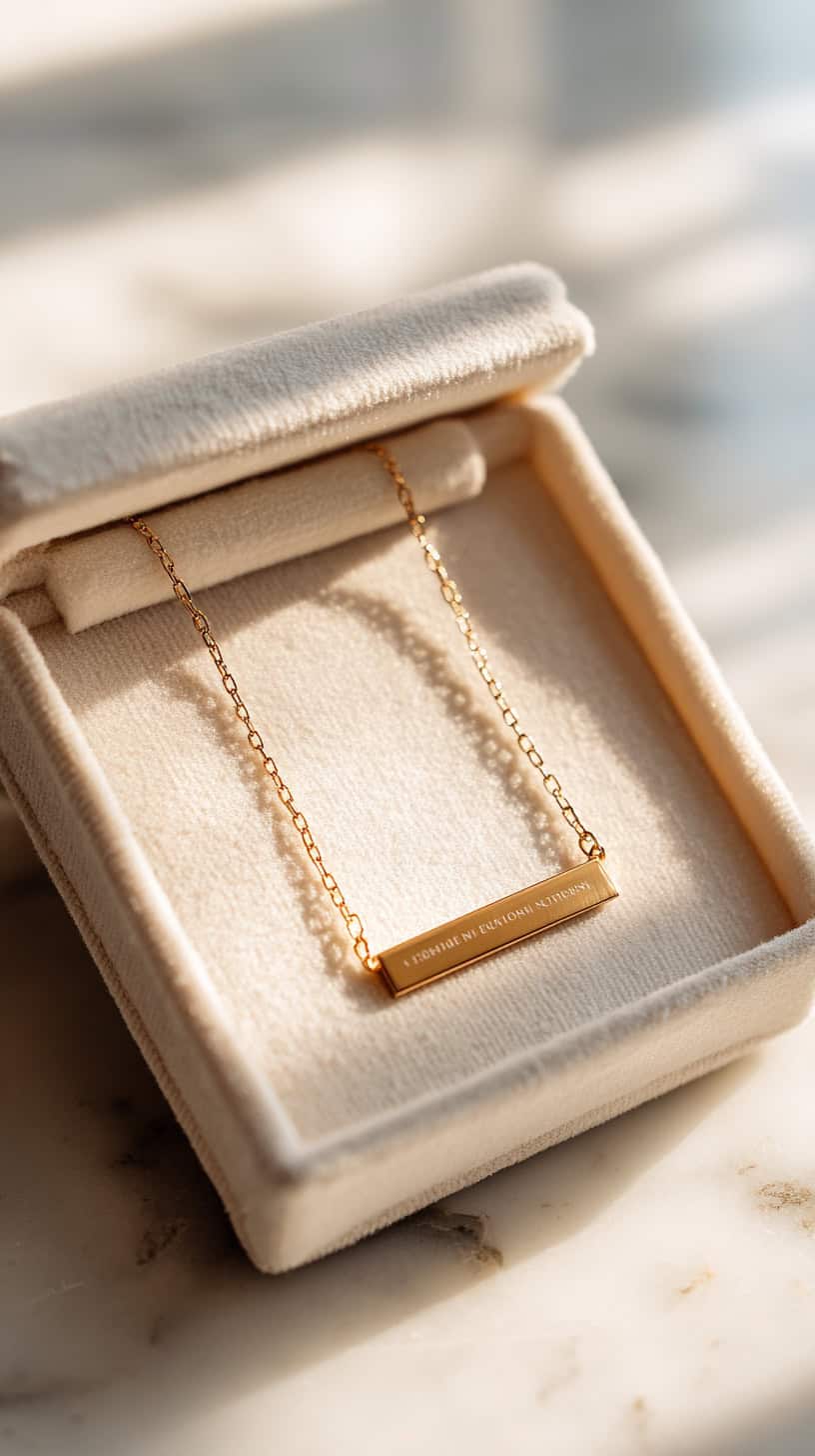 Personalized Bar Necklaces