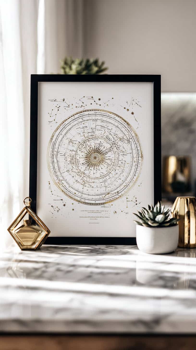 Personalized Star Map Print