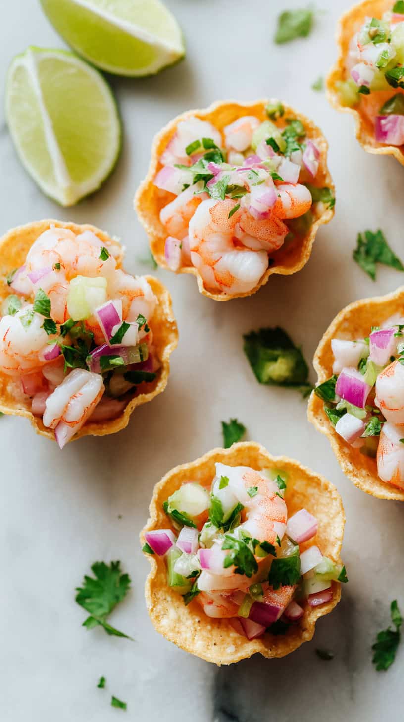 Shrimp Ceviche Cups